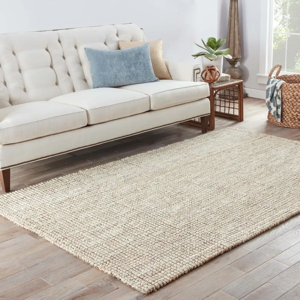 Desmond Sample Rug - Cream, Jute