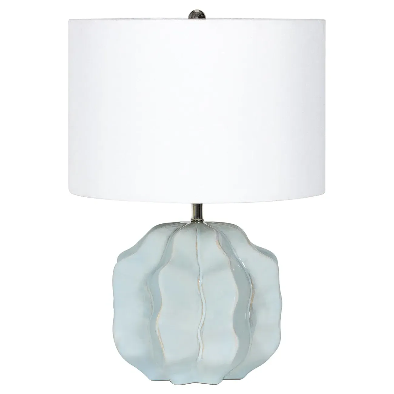 Destin Mini Table Lamp - Spa Blue, Ceramic image