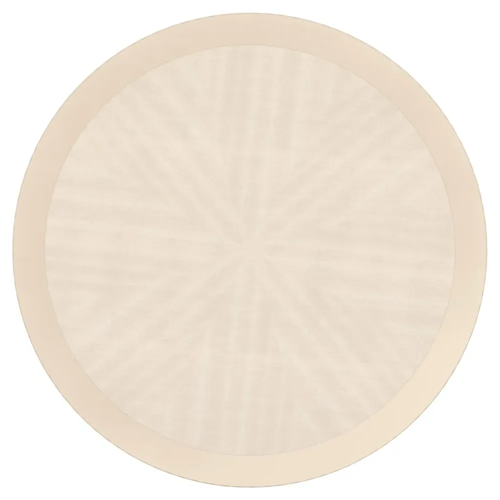 Devyn Round Coffee Table - Gold, Wood