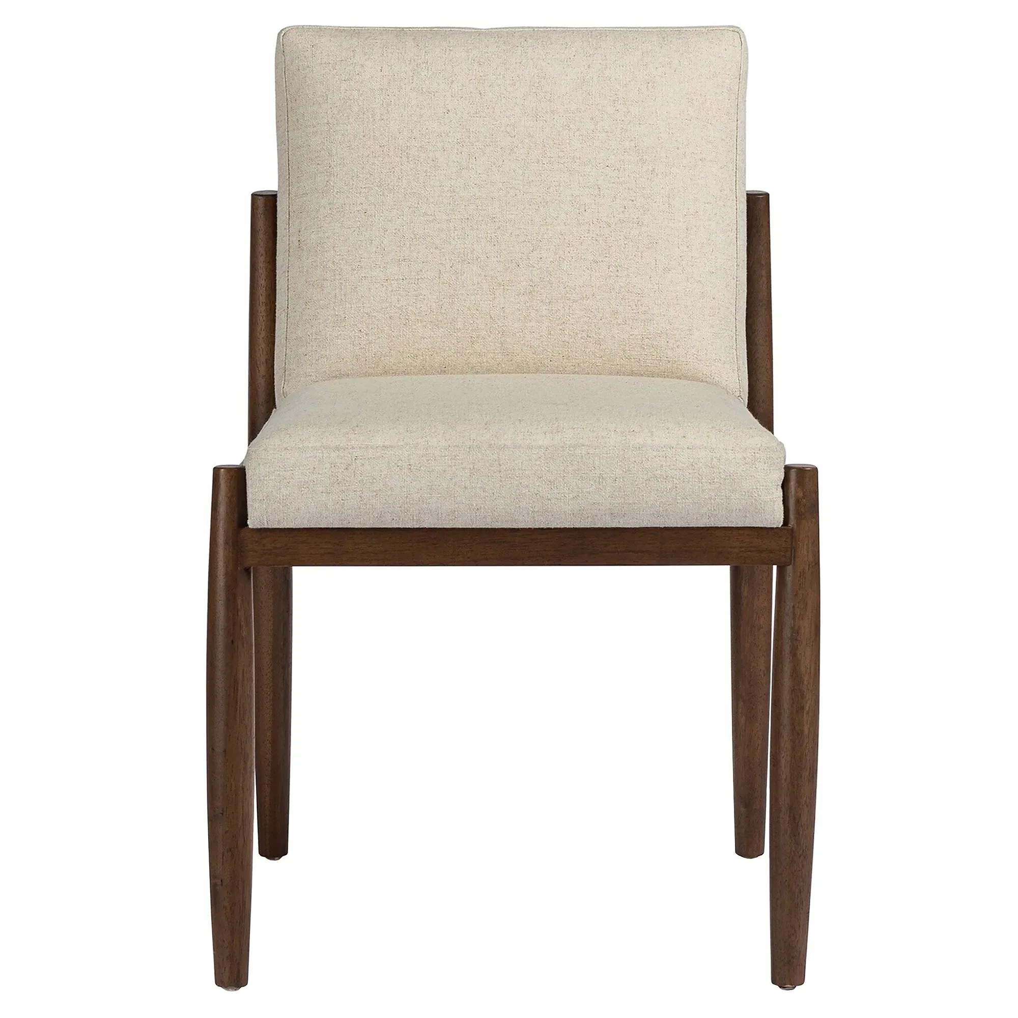 Dexter Woven Cane Dining Chair - Cream, Parawood image