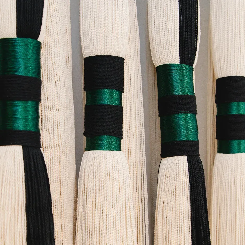 Dichotomy Coastal Macrame Wall Decor - Beige, Cotton