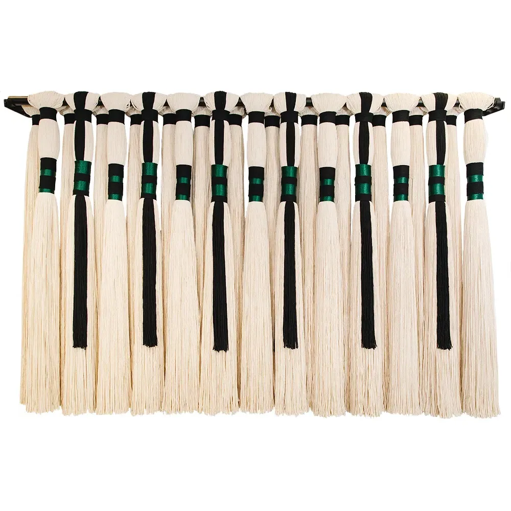 Dichotomy Coastal Macrame Wall Decor - Beige, Cotton image