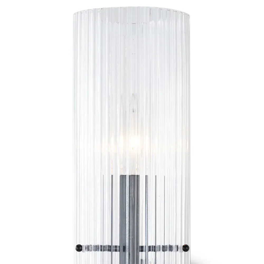 Dixie Glass Shade Armed Sconce - Oil Rubbed Bronze, Steel