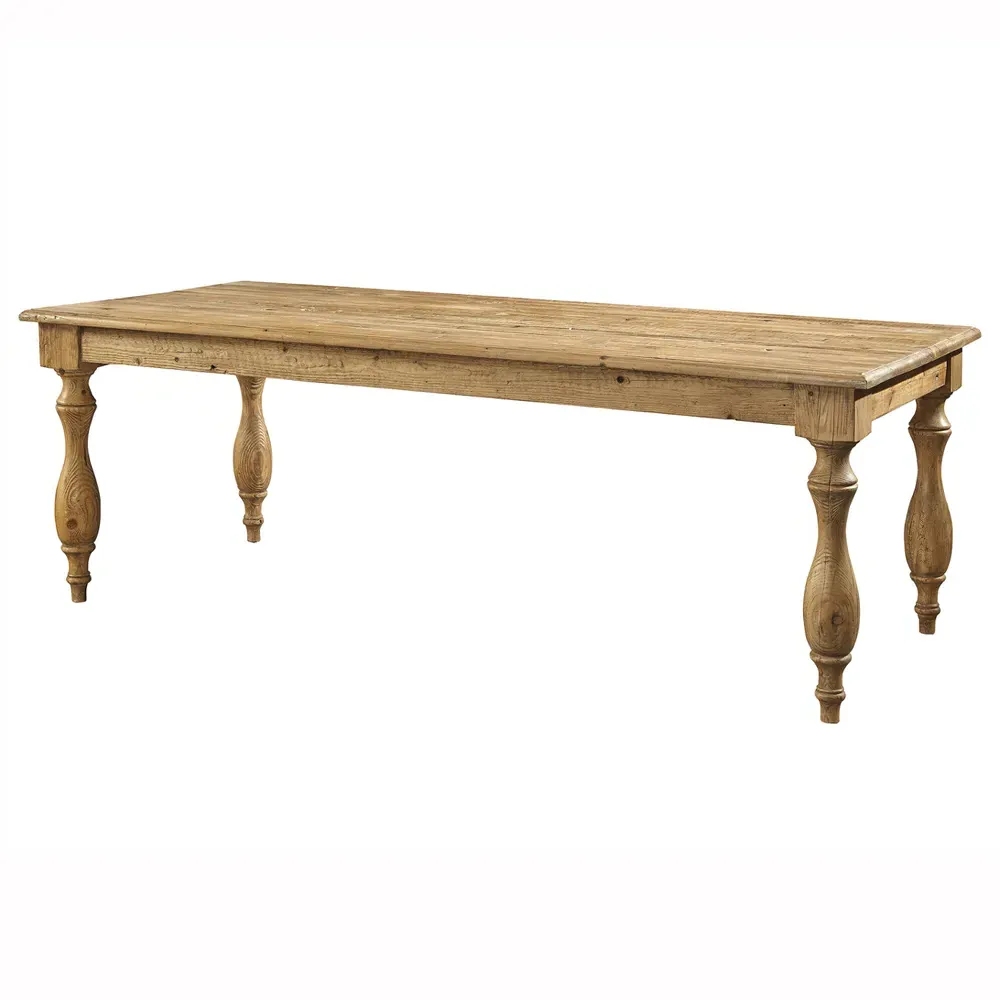 Dolce Rectangular Dining Table - Brown, Reclaimed Pine image