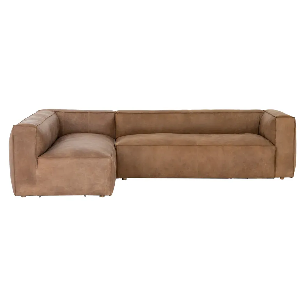 Domatillo 2-Piece Sectional LAF - Brown, Leather image