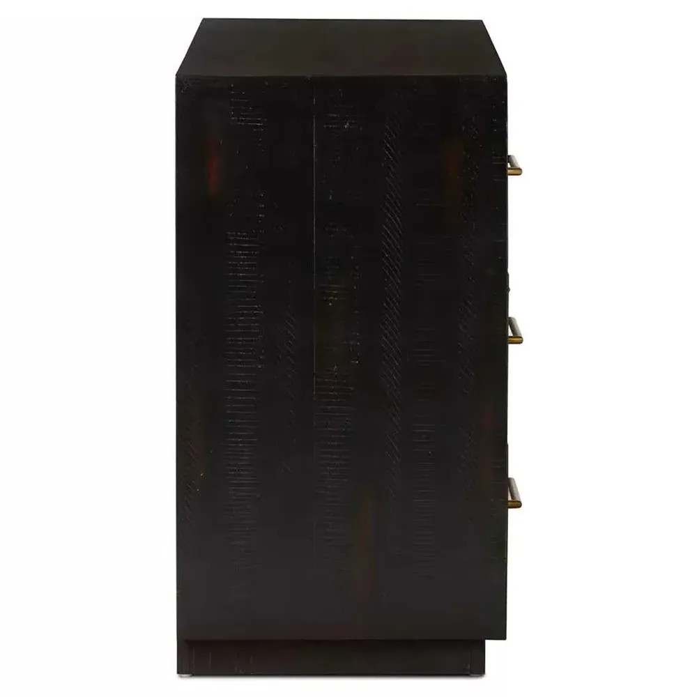 Dorwin 6 Drawer Dresser - Brown, Acacia Wood