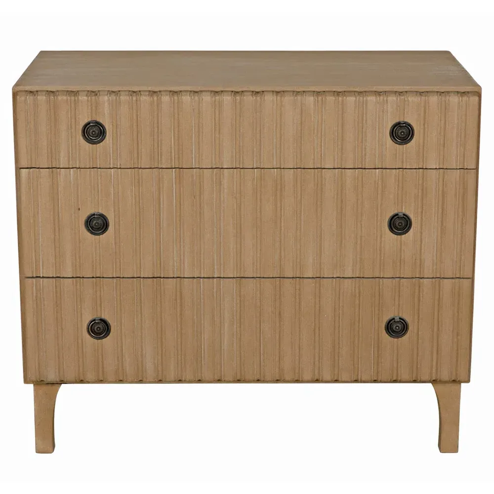 Drake Bachelor Chest Dresser - Weathered Brown, Mahogany