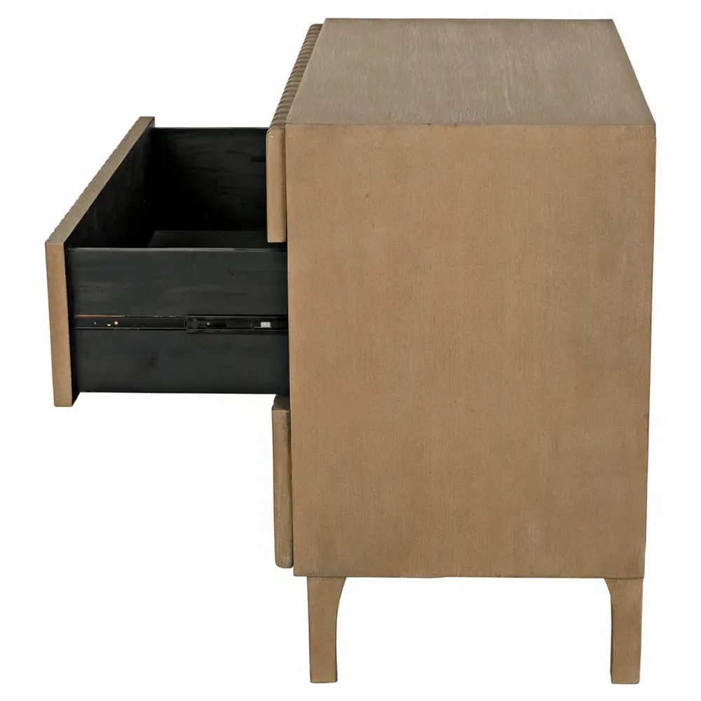 Drake Bachelor Chest Dresser - Weathered Brown, Mahogany