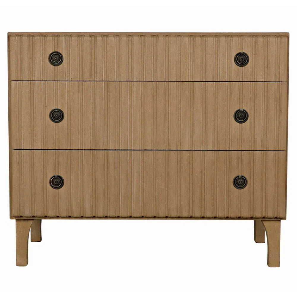 Drake Bachelor Chest Dresser - Weathered Brown, Mahogany image