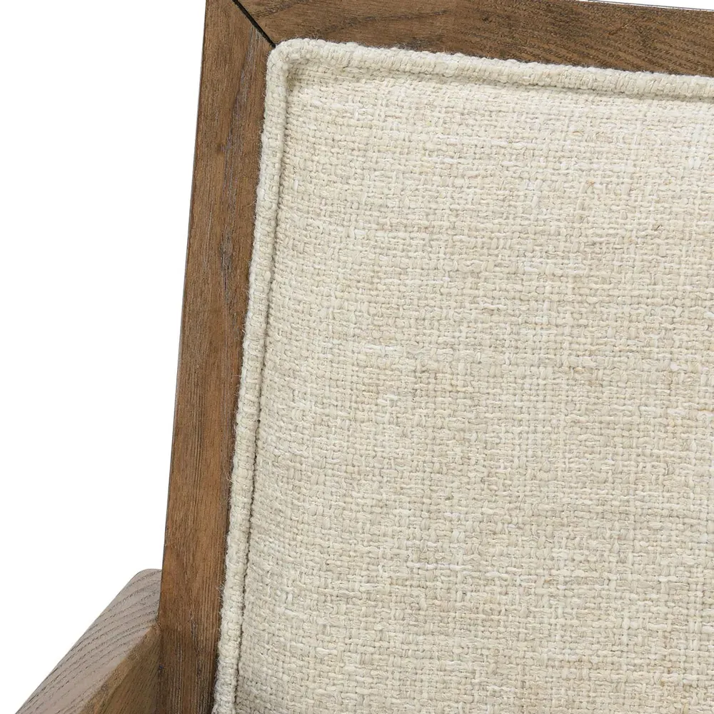 Drew Dining Chair - Beige, Ash Wood