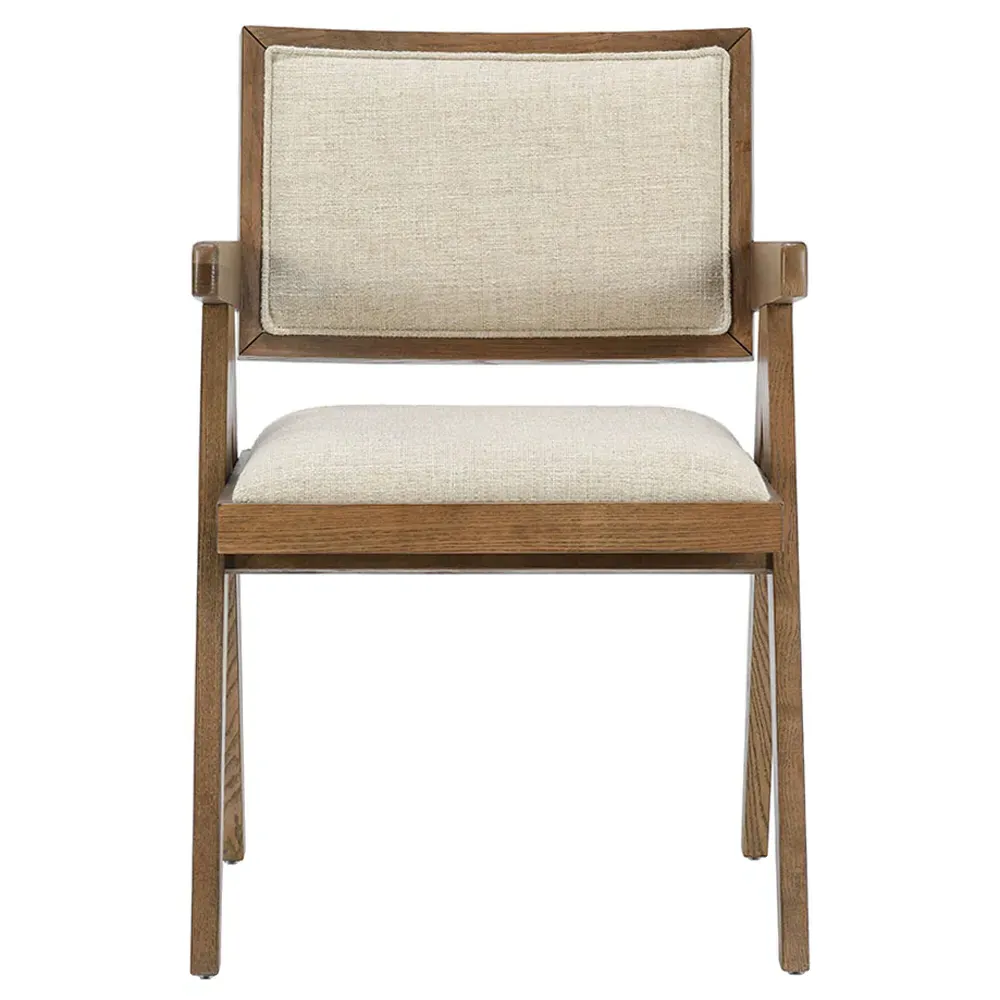 Drew Dining Chair - Beige, Ash Wood image
