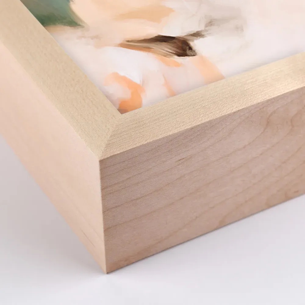 Drew Painting - Natural Frame, Maplewood