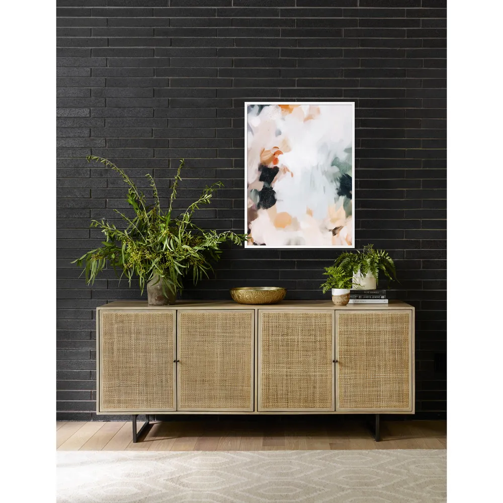 Drew Painting - White Frame, Maplewood