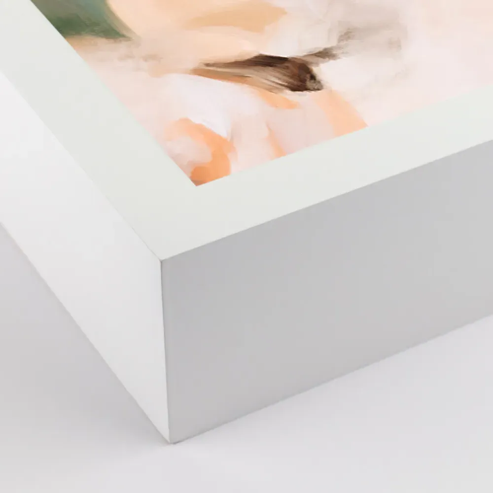 Drew Painting - White Frame, Maplewood