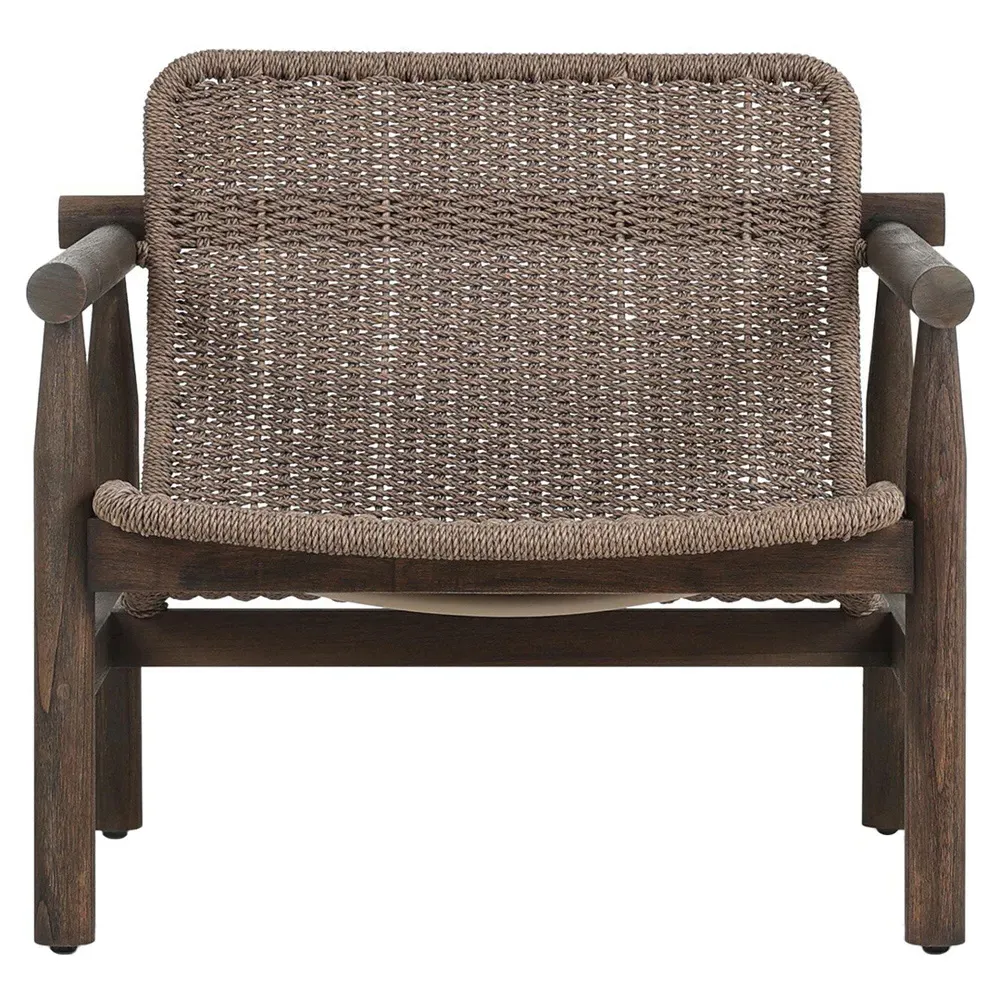 Dume Outdoor Chair - Brown, Teak