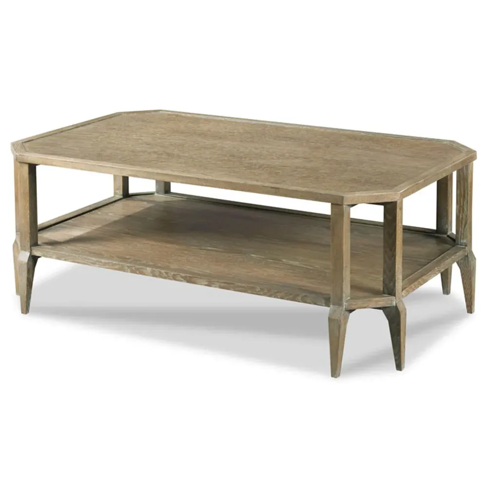 Dunes Rectangular Coffee Table - Brown, Oak image
