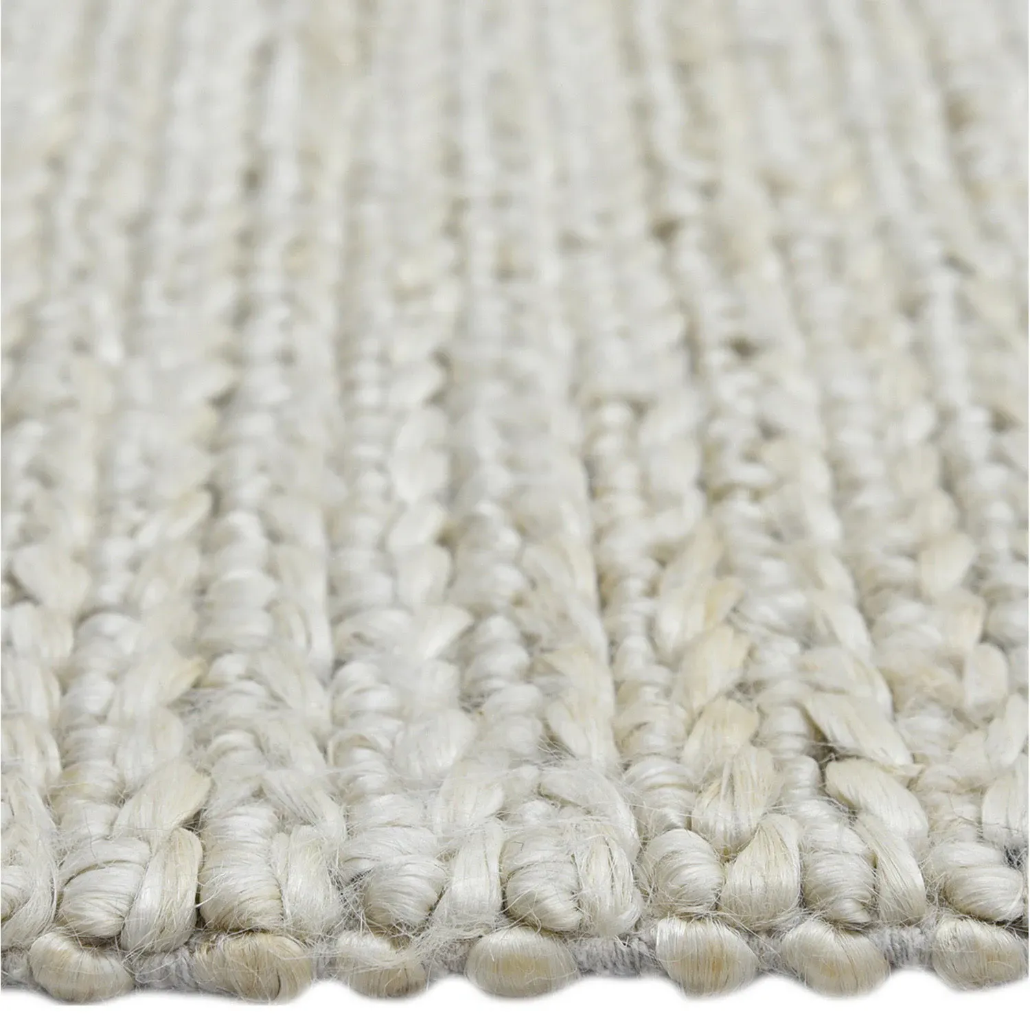 Dwayne Solid Jute Rug - Beige