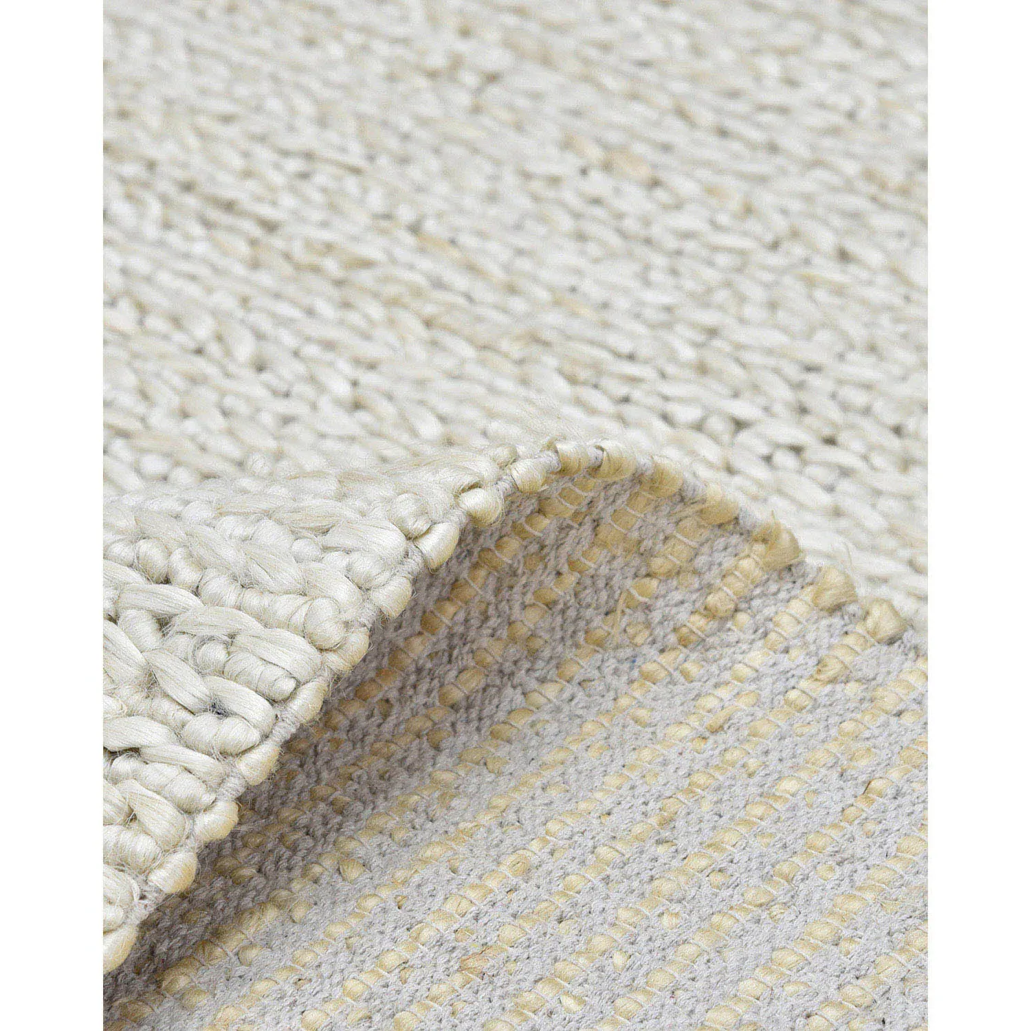 Dwayne Solid Jute Rug - Beige