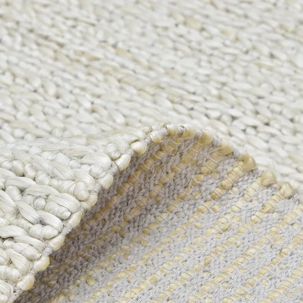 Dwayne Solid Jute Rug - Beige