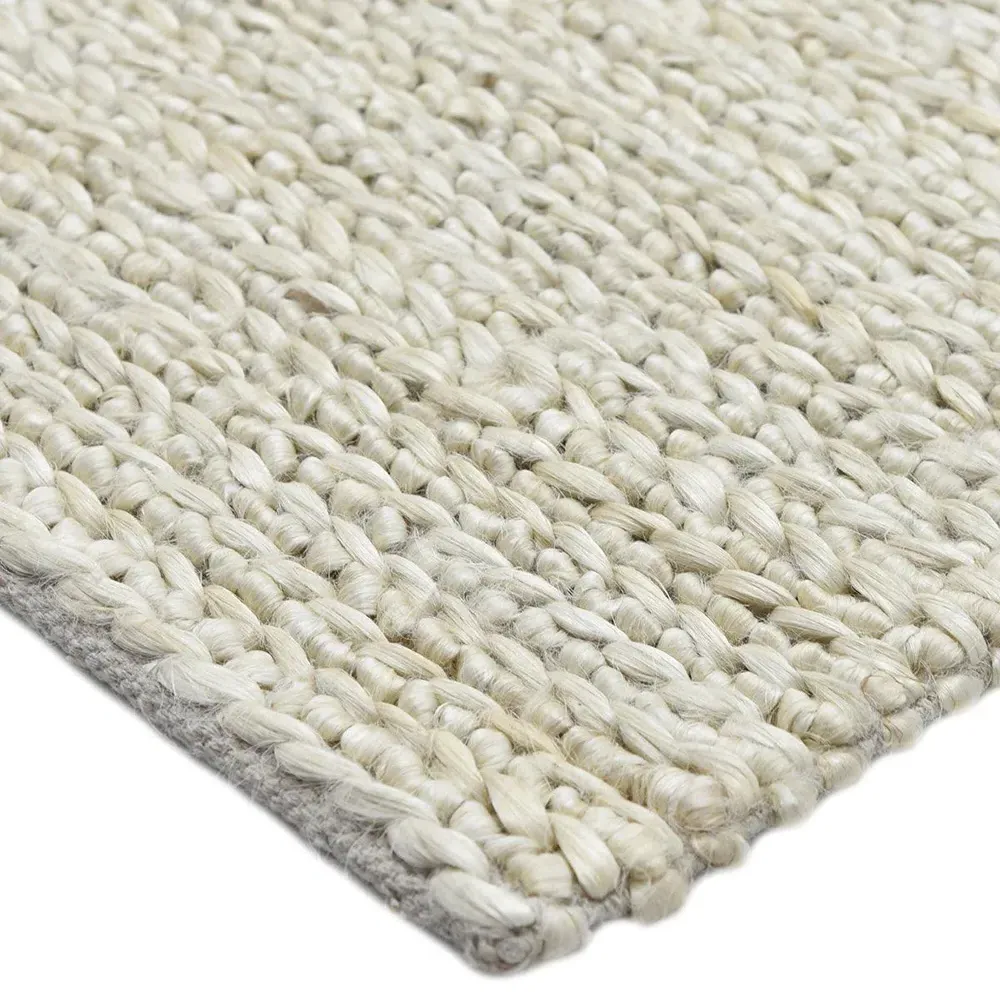 Dwayne Solid Jute Rug - Beige
