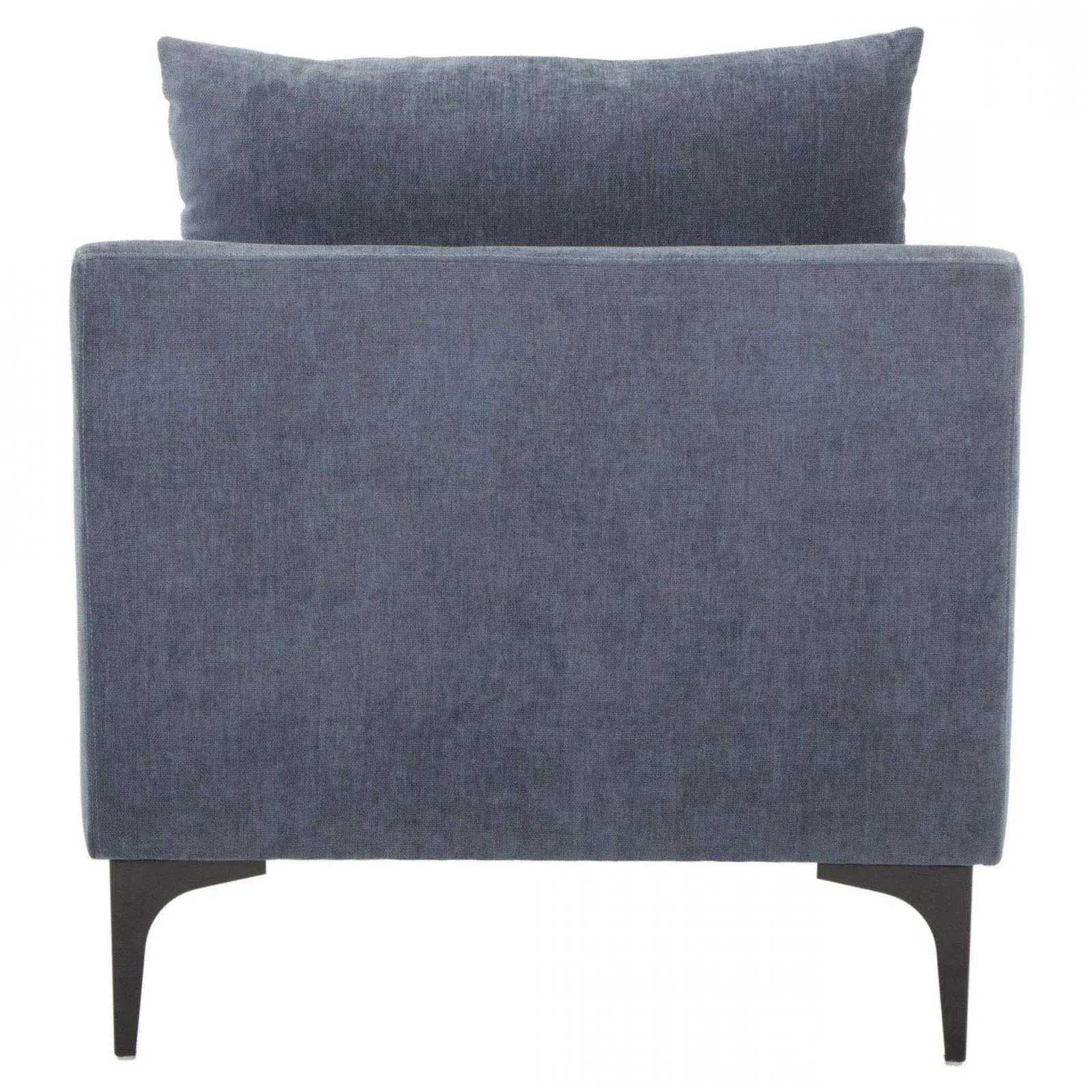 Dyna Upholstered Occasional Chair - Blue, Steel