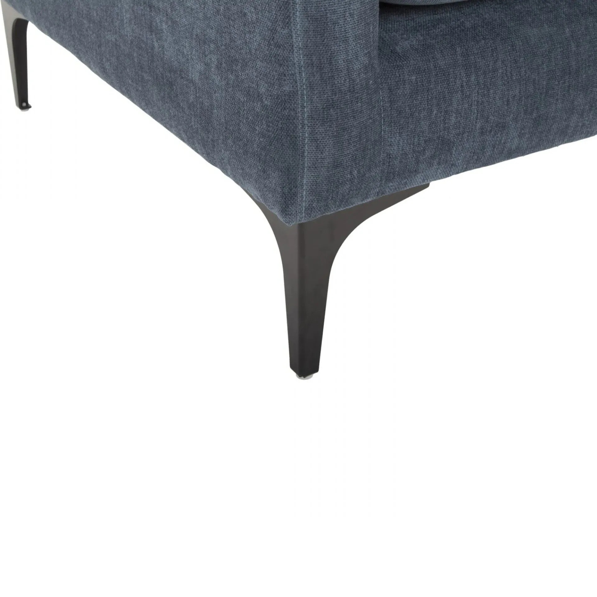 Dyna Upholstered Occasional Chair - Blue, Steel
