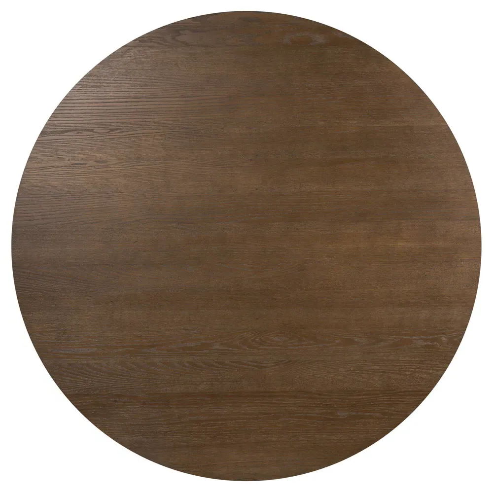 Eastman Round Dining Table - Sienna Oak