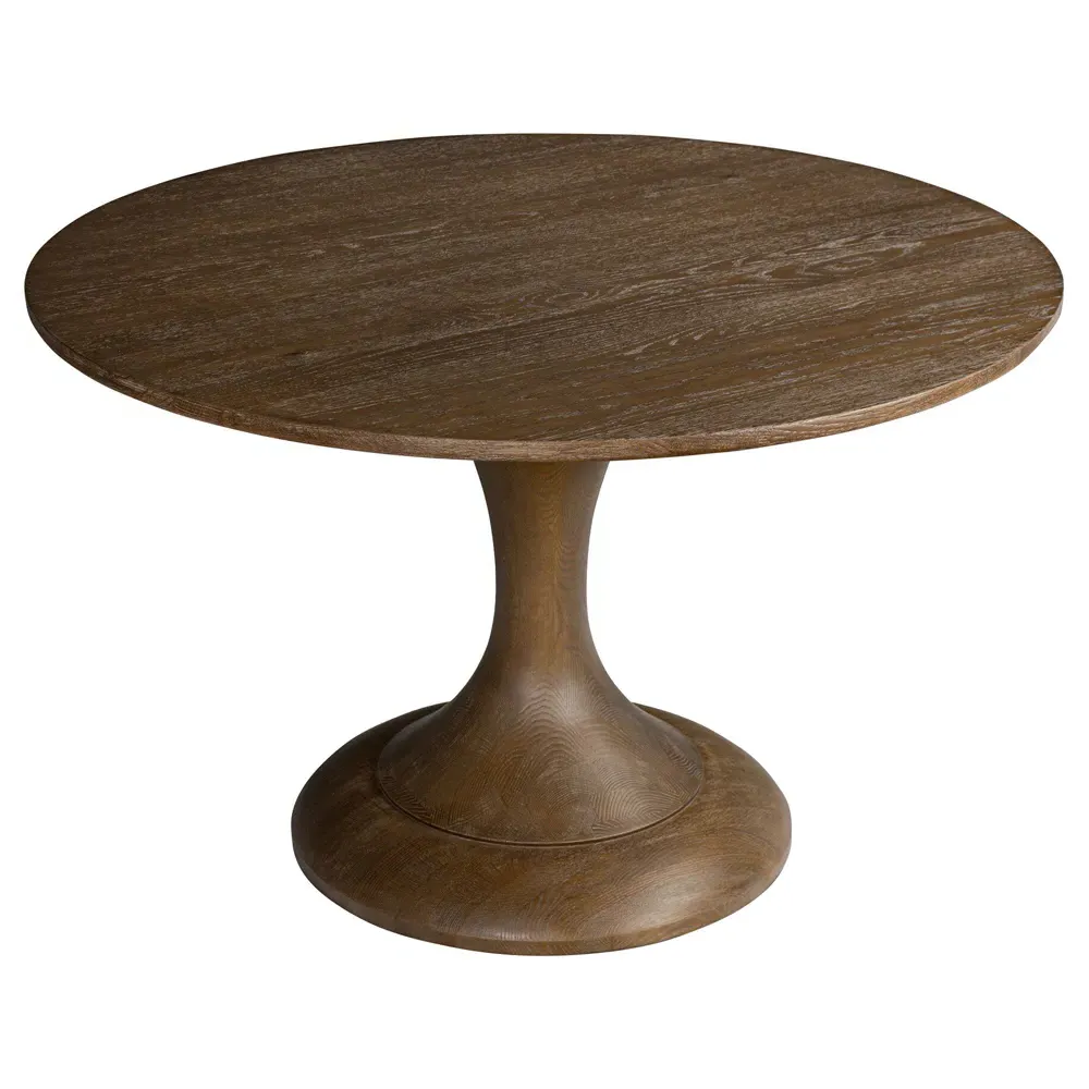 Eastman Round Dining Table - Sienna Oak image