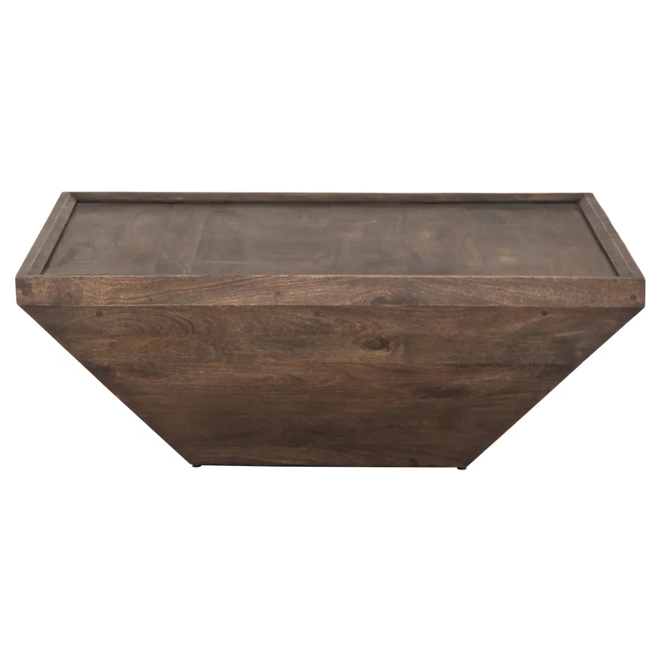 Eckard Square Coffee Table - Aged Brown, Mango Wood image