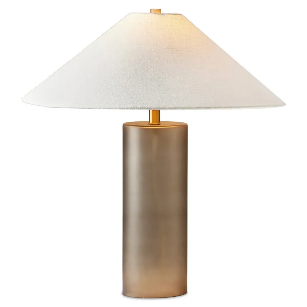 Eddard Table Lamp - Brown, Glass