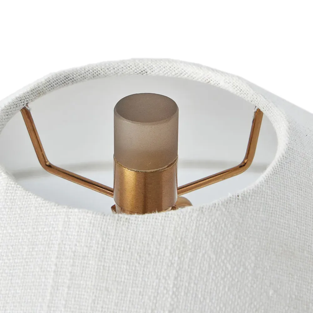 Eddard Table Lamp - Brown, Glass