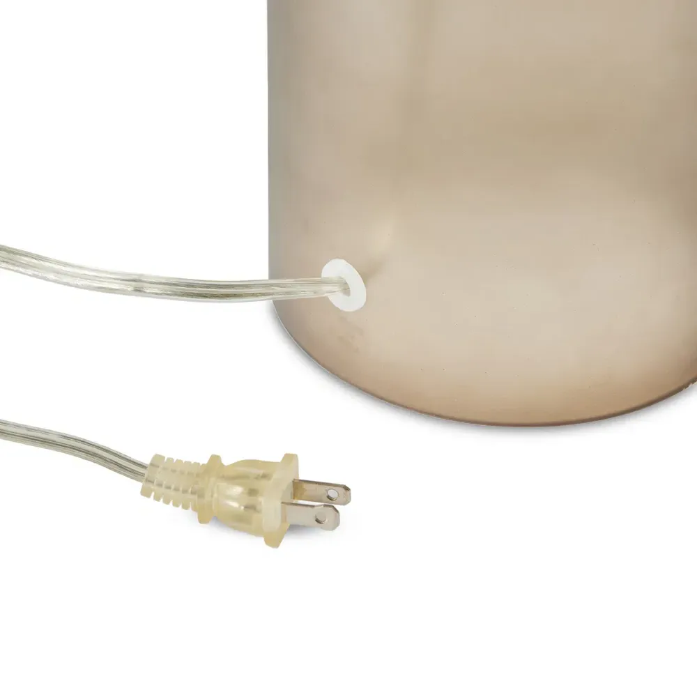 Eddard Table Lamp - Brown, Glass