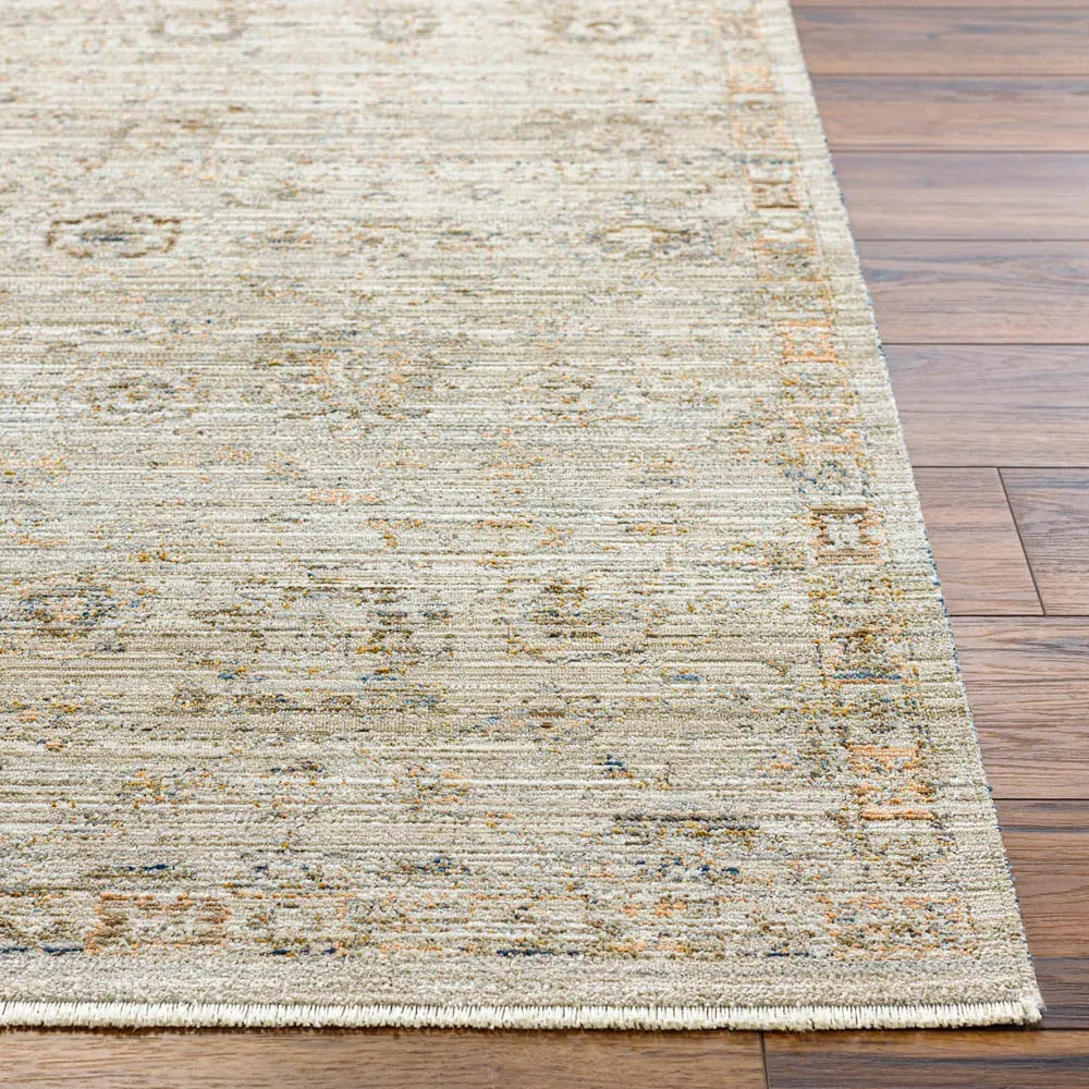Eden Oushak Patterned Indoor Outdoor Rug - Brown, Polyester