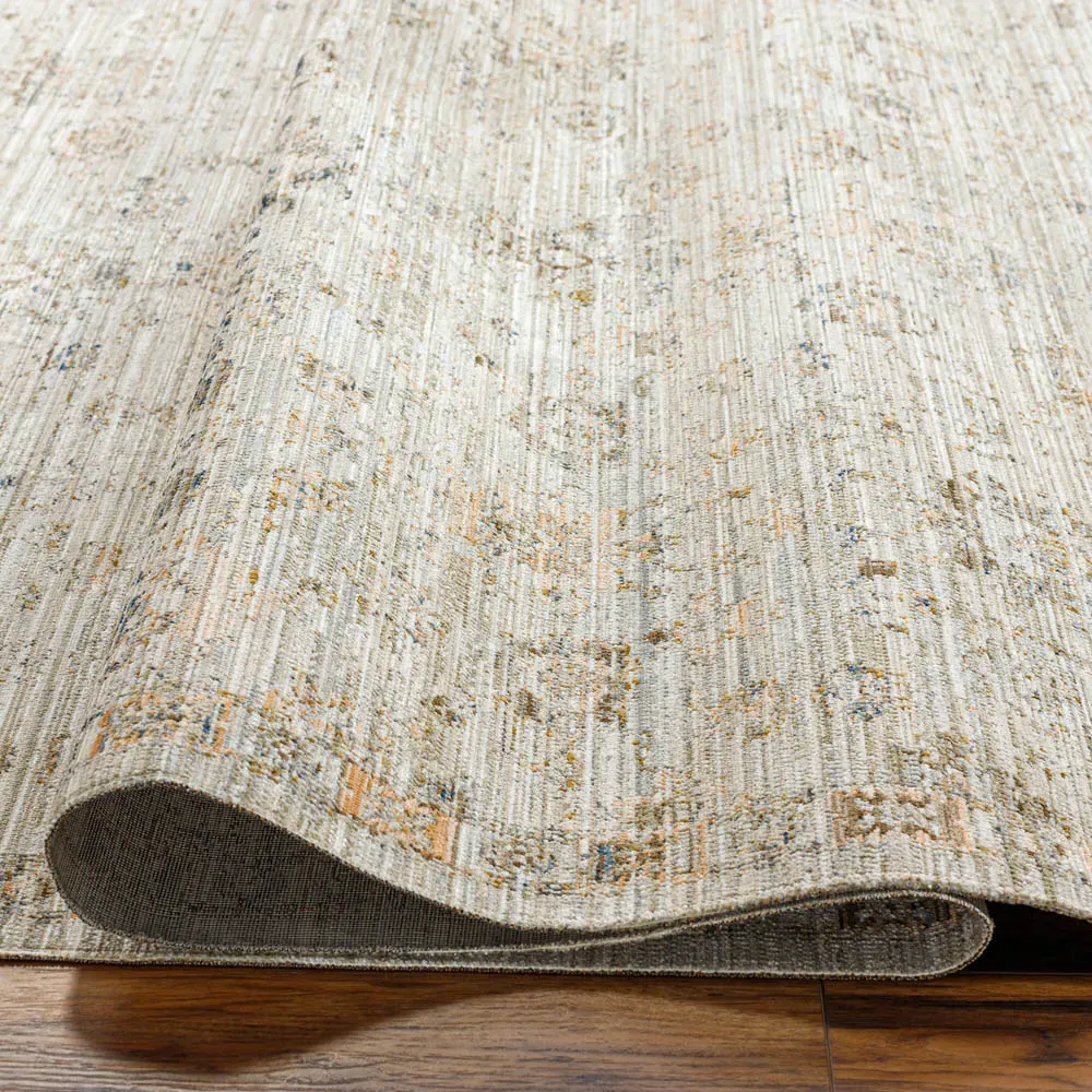 Eden Oushak Patterned Indoor Outdoor Rug - Brown, Polyester