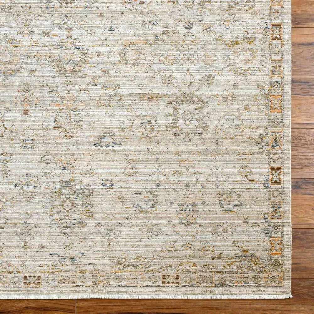 Eden Oushak Patterned Indoor Outdoor Rug - Brown, Polyester