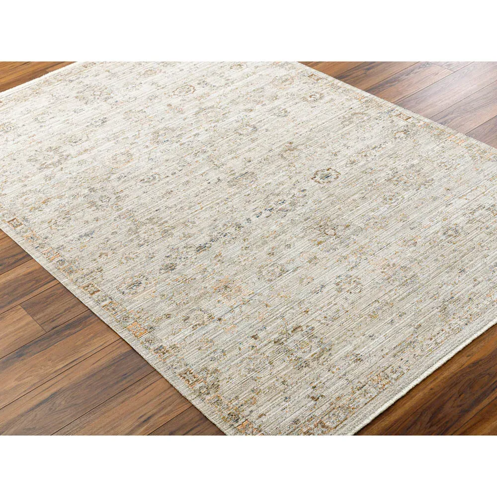 Eden Oushak Patterned Indoor Outdoor Rug - Brown, Polyester