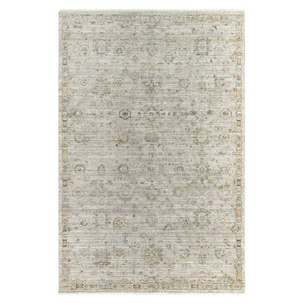 Eden Oushak Patterned Indoor Outdoor Rug - Brown, Polyester