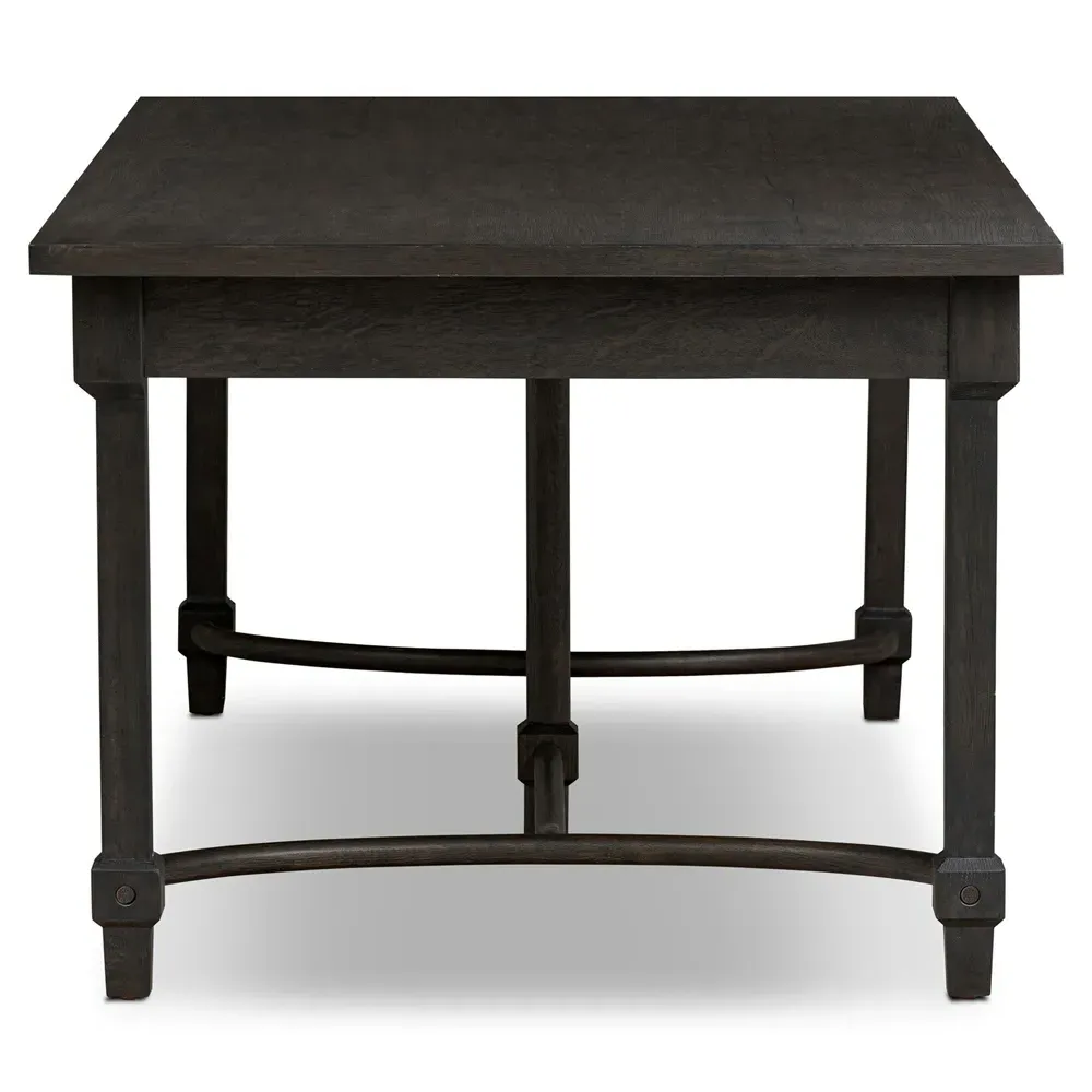 Edison Desk - Smoked Black, Oak