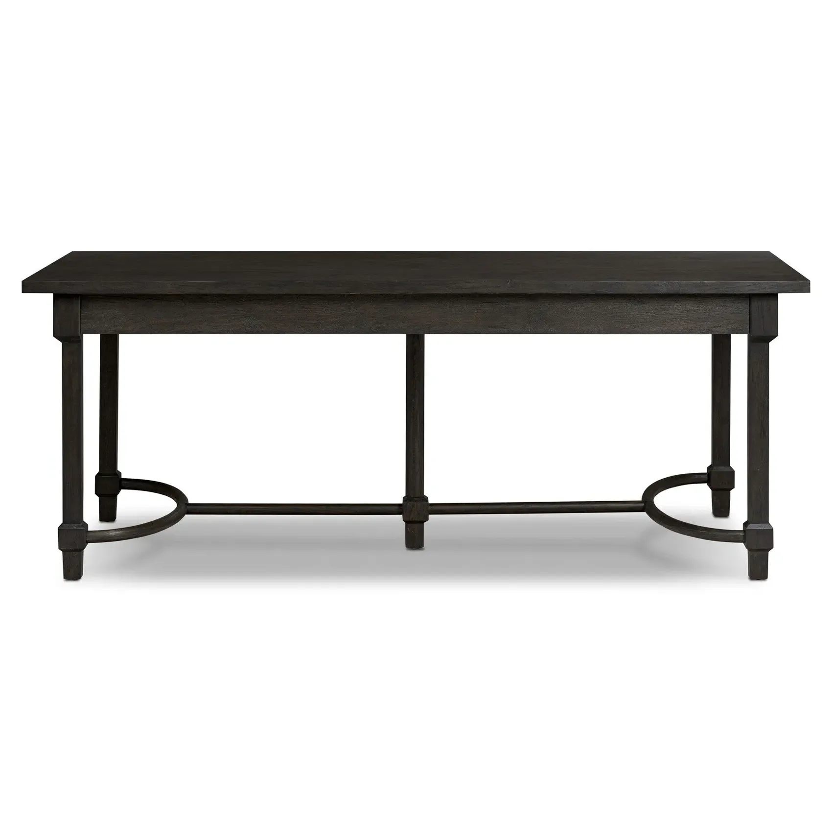 Edison Desk - Smoked Black, Oak