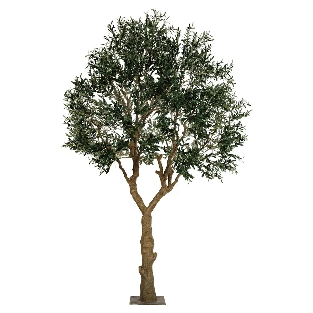 Edith Faux Olive Tree - Green image