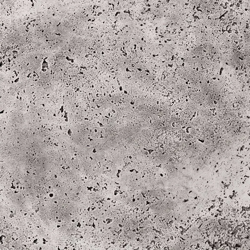 Eduard Round Pedestal Outdoor Side Table - Light Grey, Concrete