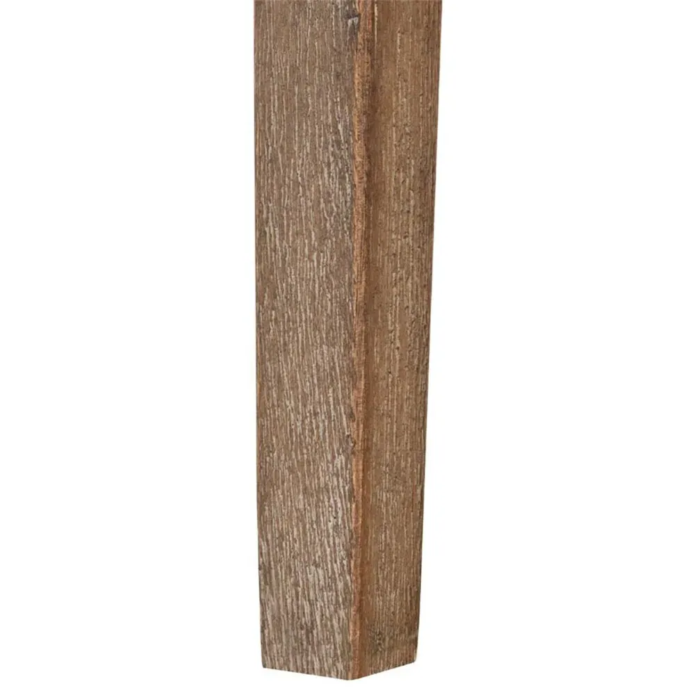Edward Counter Stool with Woven Cane - Driftwood, Mahogany