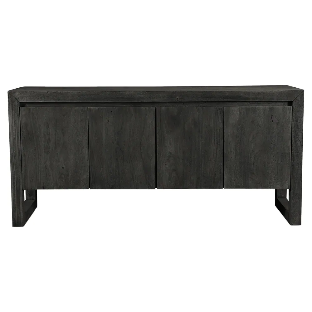 Edward Sideboard - Black, Acacia Wood image