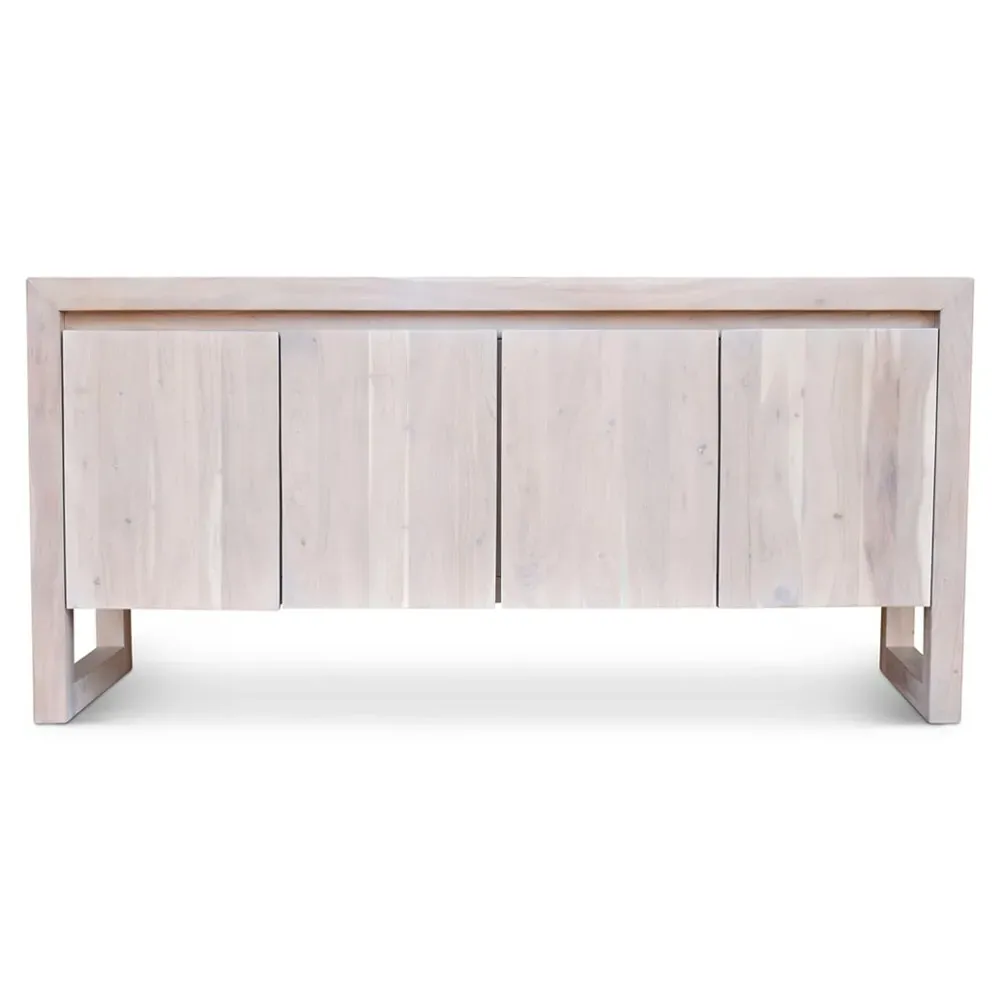 Edward Sideboard - White Wash, Acacia Wood