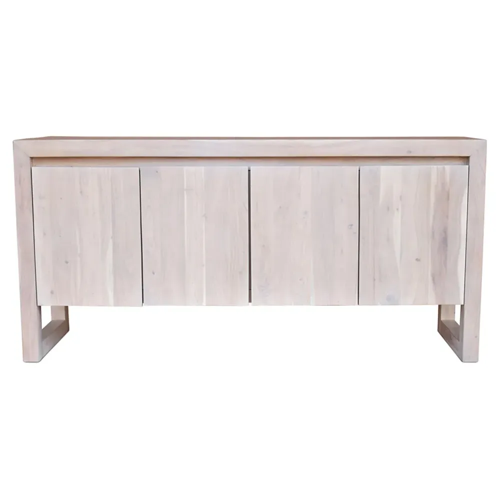Edward Sideboard - White Wash, Acacia Wood