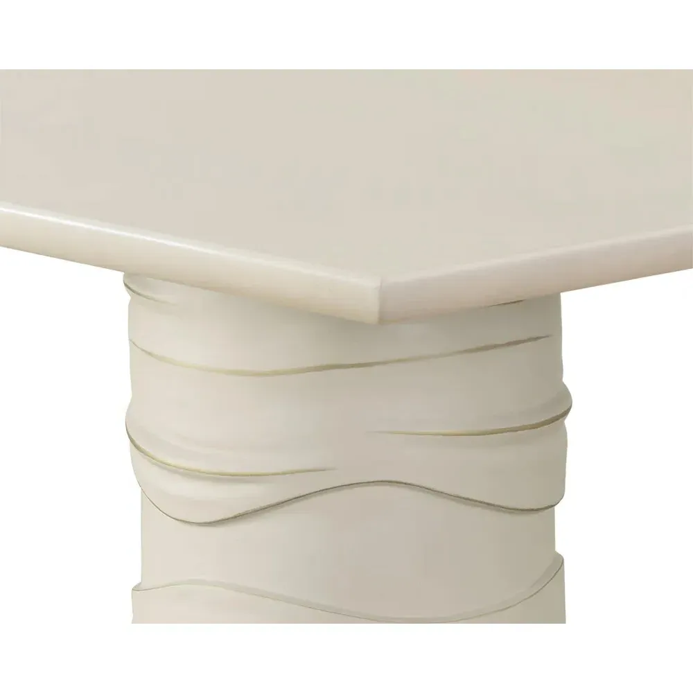 Ehsan Rectangular Outdoor Dining Table - Summer Sand, Concrete