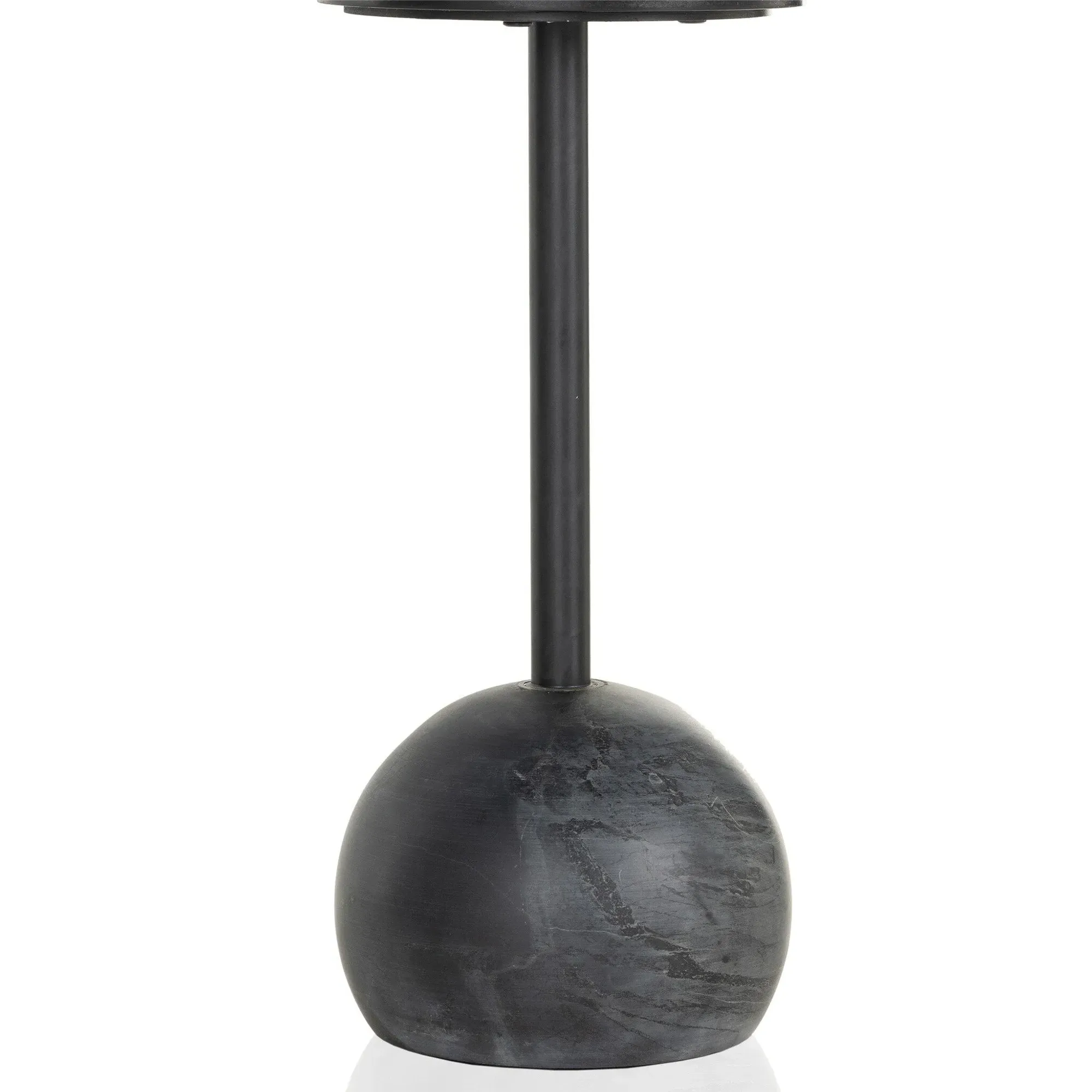 Eike Drink Table - Black, Marble