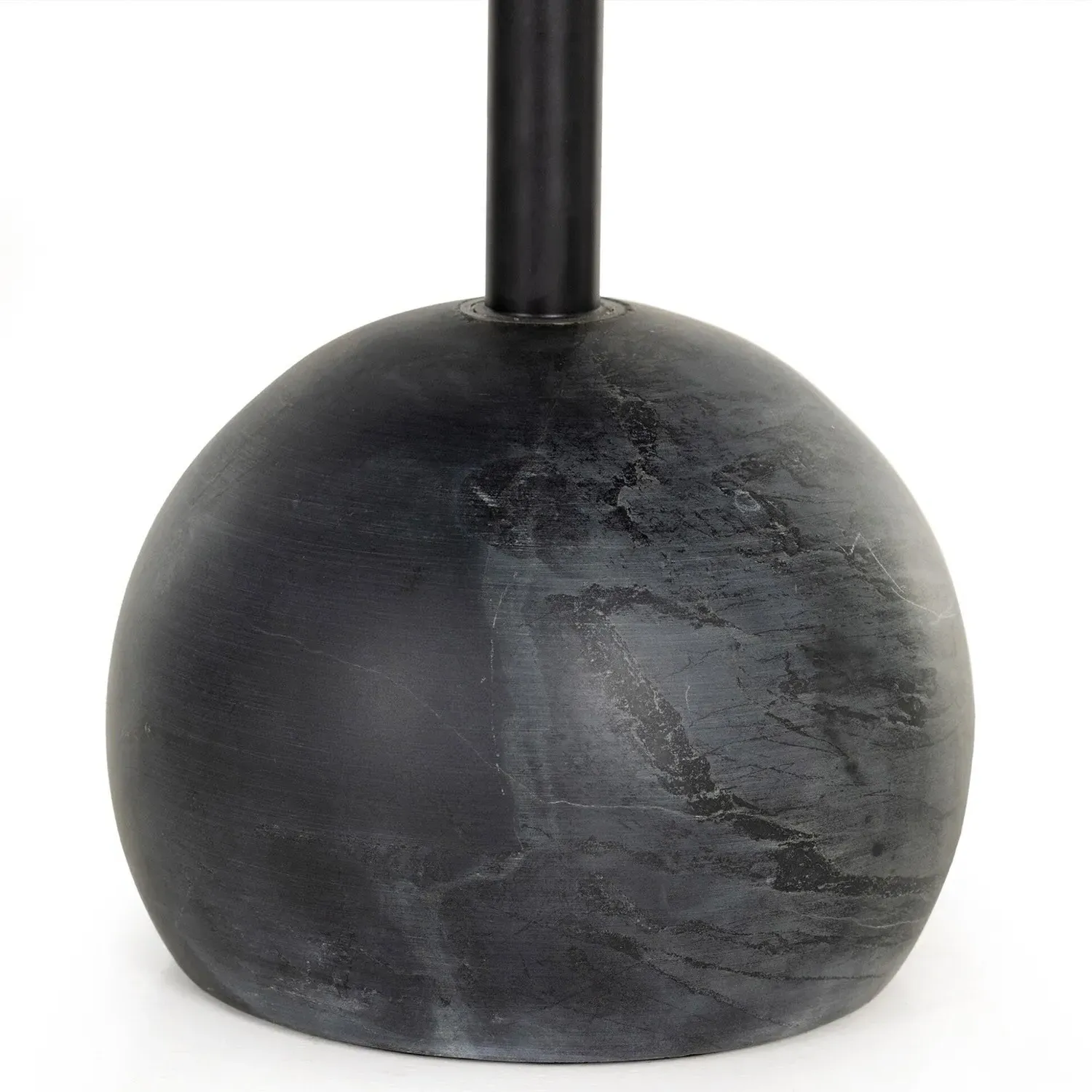 Eike Drink Table - Black, Marble