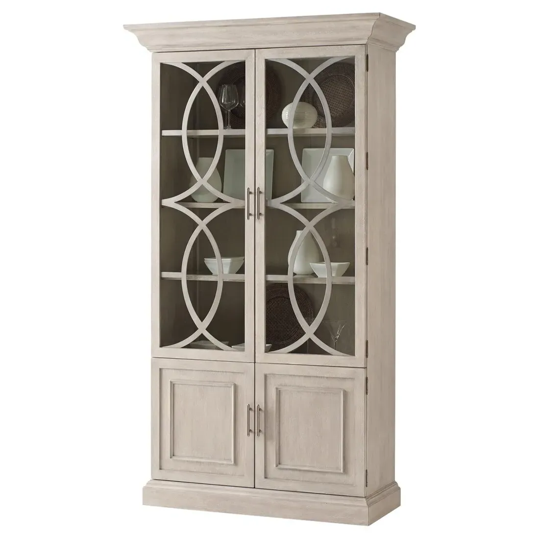 El Matador Display Case - Beige, Quartered Hickory