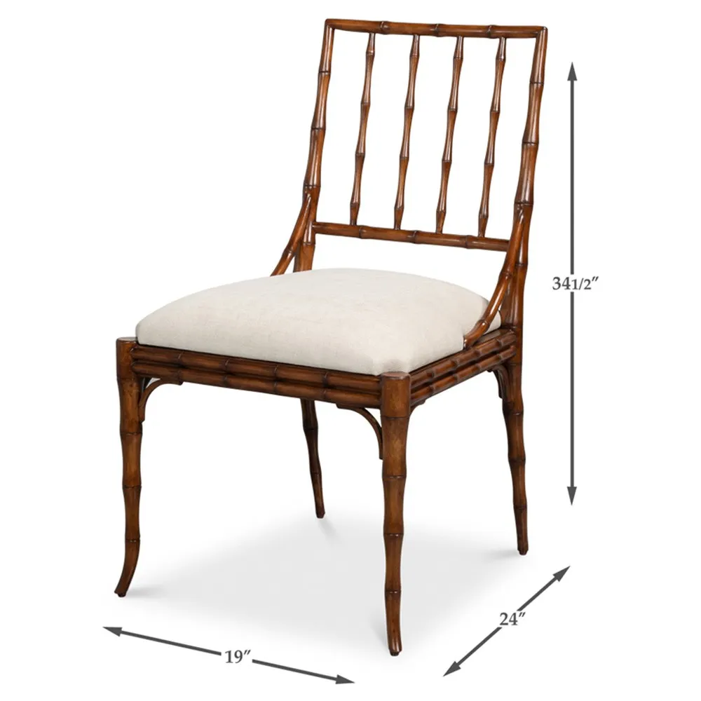 Elaine Dining Chair - Cream, Linen